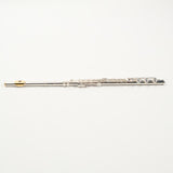 Emerson EF8B Advanced Solid Silver Flute with B Foot SN F96240 EXCELLENT- for sale at BrassAndWinds.com