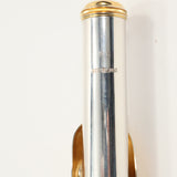 Emerson EF8B Advanced Solid Silver Flute with B Foot SN F96240 EXCELLENT- for sale at BrassAndWinds.com