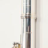 Emerson EF8B Advanced Solid Silver Flute with B Foot SN F96240 EXCELLENT- for sale at BrassAndWinds.com