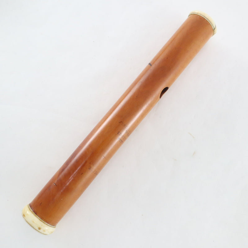 Firth Hall and Pond 4 Key Boxwood Flute Circa 1850 HISTORIC COLLECTION- for sale at BrassAndWinds.com