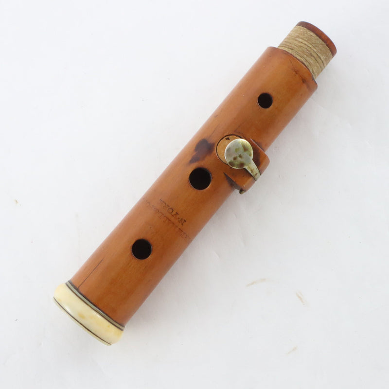 Firth Hall and Pond 4 Key Boxwood Flute Circa 1850 HISTORIC COLLECTION- for sale at BrassAndWinds.com