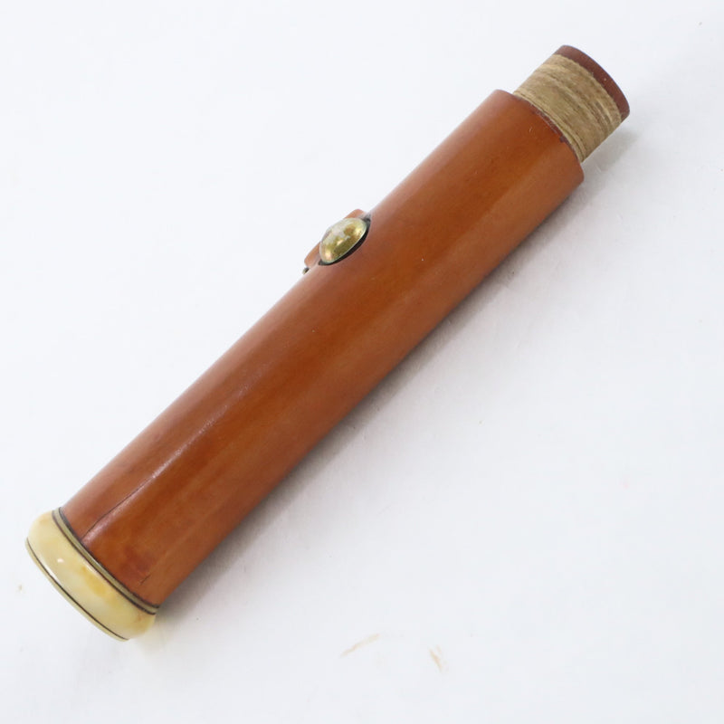 Firth Hall and Pond 4 Key Boxwood Flute Circa 1850 HISTORIC COLLECTION- for sale at BrassAndWinds.com