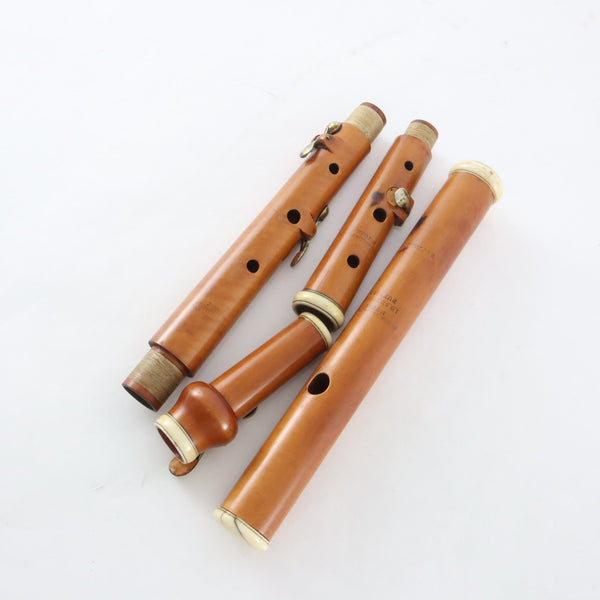 Firth Hall and Pond 4 Key Boxwood Flute Circa 1850 HISTORIC COLLECTION- for sale at BrassAndWinds.com