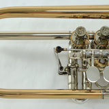 Ganter Model G7a Professional Bb German Rotary Trumpet OUTSTANDING- for sale at BrassAndWinds.com