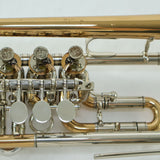 Ganter Model G7a Professional Bb German Rotary Trumpet OUTSTANDING- for sale at BrassAndWinds.com