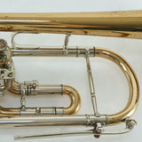 Ganter Model G7a Professional Bb German Rotary Trumpet OUTSTANDING- for sale at BrassAndWinds.com