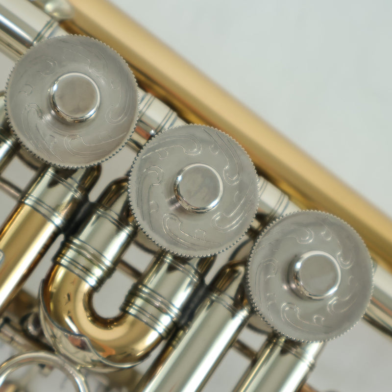 Ganter Model G7a Professional Bb German Rotary Trumpet OUTSTANDING- for sale at BrassAndWinds.com