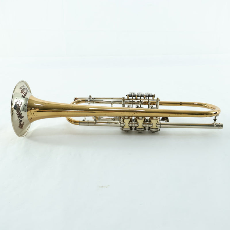 Ganter Model G7a Professional Bb German Rotary Trumpet OUTSTANDING- for sale at BrassAndWinds.com