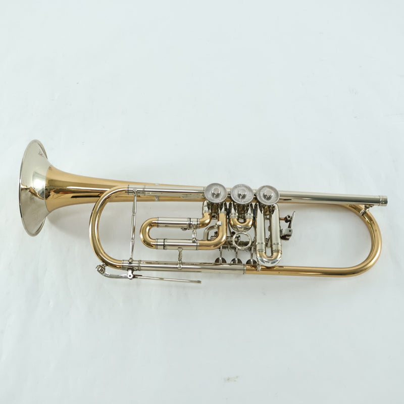 Ganter Model G7a Professional Bb German Rotary Trumpet OUTSTANDING- for sale at BrassAndWinds.com