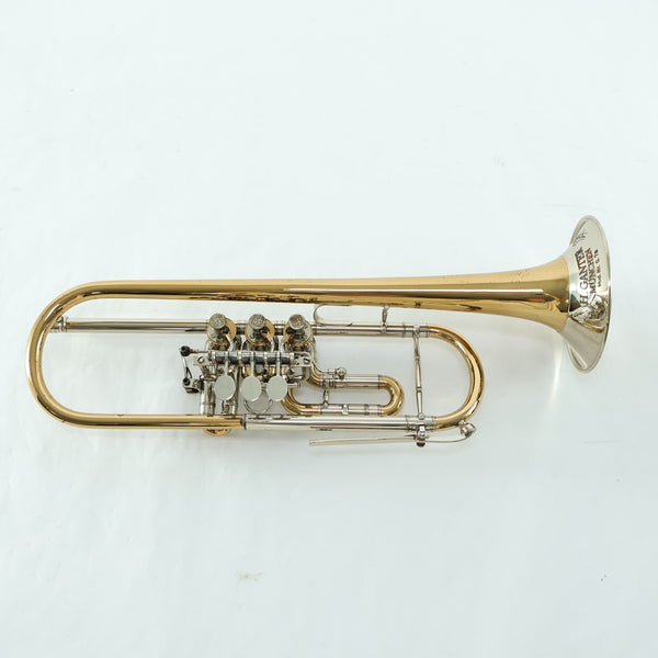 Ganter Model G7a Professional Bb German Rotary Trumpet OUTSTANDING- for sale at BrassAndWinds.com