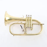 Getzen Eterna Professional Flugelhorn in Lacquer SN P17196 EXCELLENT- for sale at BrassAndWinds.com