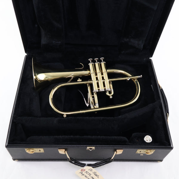 Getzen Eterna Professional Flugelhorn in Lacquer SN P17196 EXCELLENT- for sale at BrassAndWinds.com