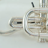 Getzen Model 3850 Custom Cornet in Silver Plate SN G70400 EXCELLENT- for sale at BrassAndWinds.com