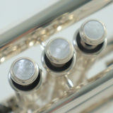 Getzen Model 3850 Custom Cornet in Silver Plate SN G70400 EXCELLENT- for sale at BrassAndWinds.com