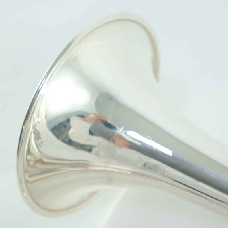 Getzen Model 3850 Custom Cornet in Silver Plate SN G70400 EXCELLENT- for sale at BrassAndWinds.com