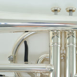 Getzen Model 3850 Custom Cornet in Silver Plate SN G70400 EXCELLENT- for sale at BrassAndWinds.com