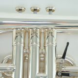 Getzen Model 3850 Custom Cornet in Silver Plate SN G70400 EXCELLENT- for sale at BrassAndWinds.com