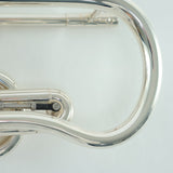 Getzen Model 3850 Custom Cornet in Silver Plate SN G70400 EXCELLENT- for sale at BrassAndWinds.com