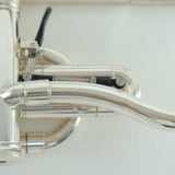 Getzen Model 3850 Custom Cornet in Silver Plate SN G70400 EXCELLENT- for sale at BrassAndWinds.com