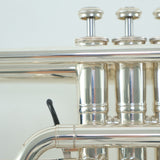 Getzen Model 3850 Custom Cornet in Silver Plate SN G70400 EXCELLENT- for sale at BrassAndWinds.com