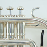 Getzen Model 3850 Custom Cornet in Silver Plate SN G70400 EXCELLENT- for sale at BrassAndWinds.com