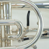 Getzen Model 3850 Custom Cornet in Silver Plate SN G70400 EXCELLENT- for sale at BrassAndWinds.com