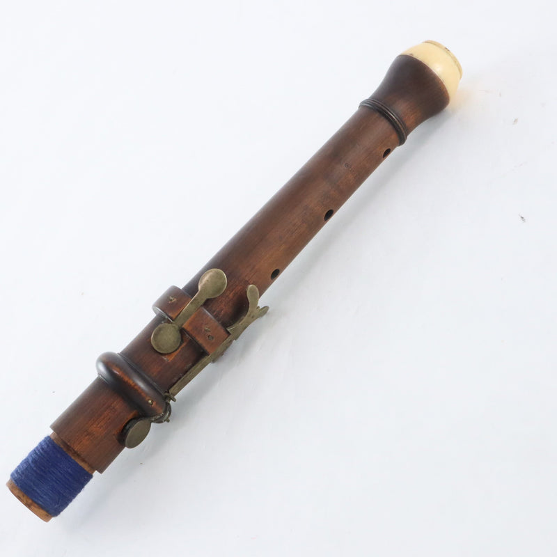 Goulding Boxwood Oboe with Curved Top Circa 1800 HISTORIC COLLECTION- for sale at BrassAndWinds.com