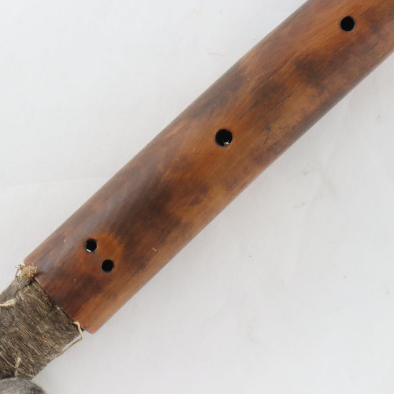 Goulding Boxwood Oboe with Curved Top Circa 1800 HISTORIC COLLECTION- for sale at BrassAndWinds.com