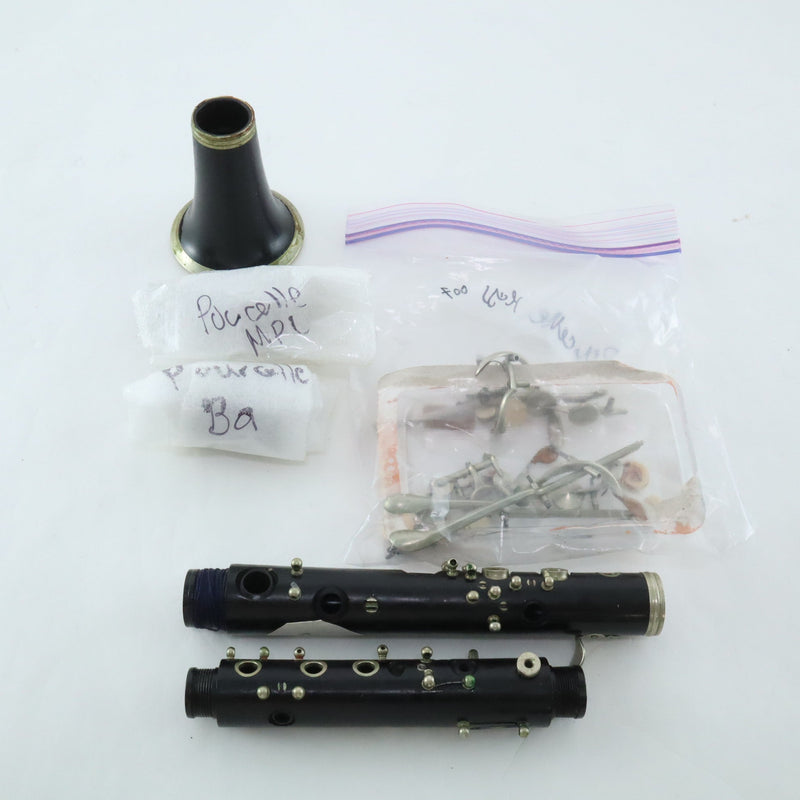 H. Pourcelle Eb Clarinet Disassembled HISTORIC COLLECTION- for sale at BrassAndWinds.com