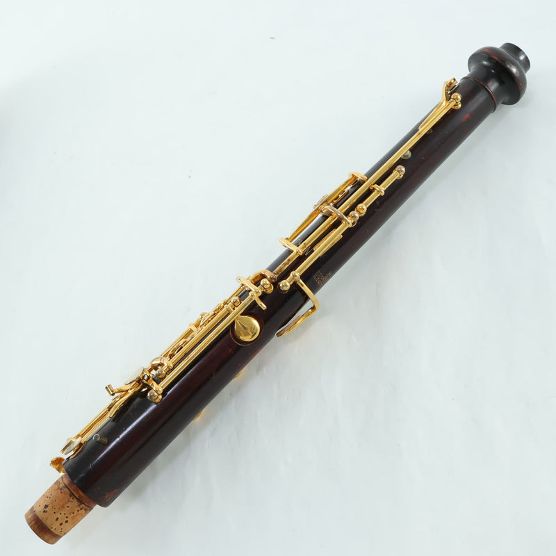 Heckelphone with Modern Gold Plated Keywork SN 4244 REBUILT BY TOM HINIKER- for sale at BrassAndWinds.com