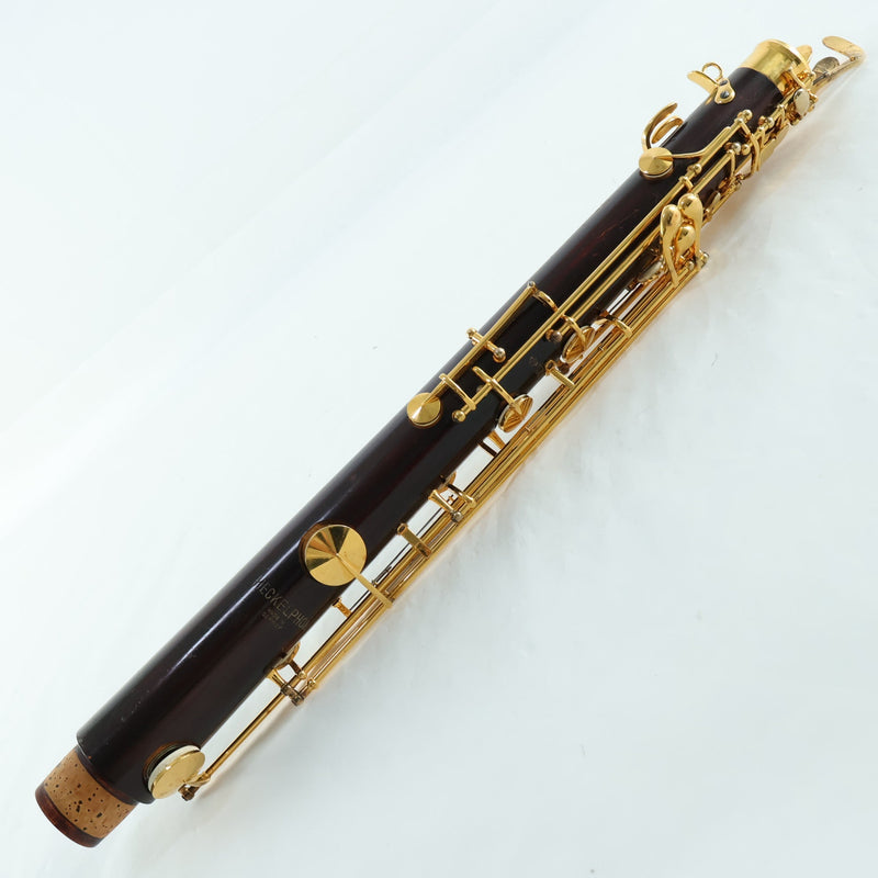 Heckelphone with Modern Gold Plated Keywork SN 4244 REBUILT BY TOM HINIKER- for sale at BrassAndWinds.com