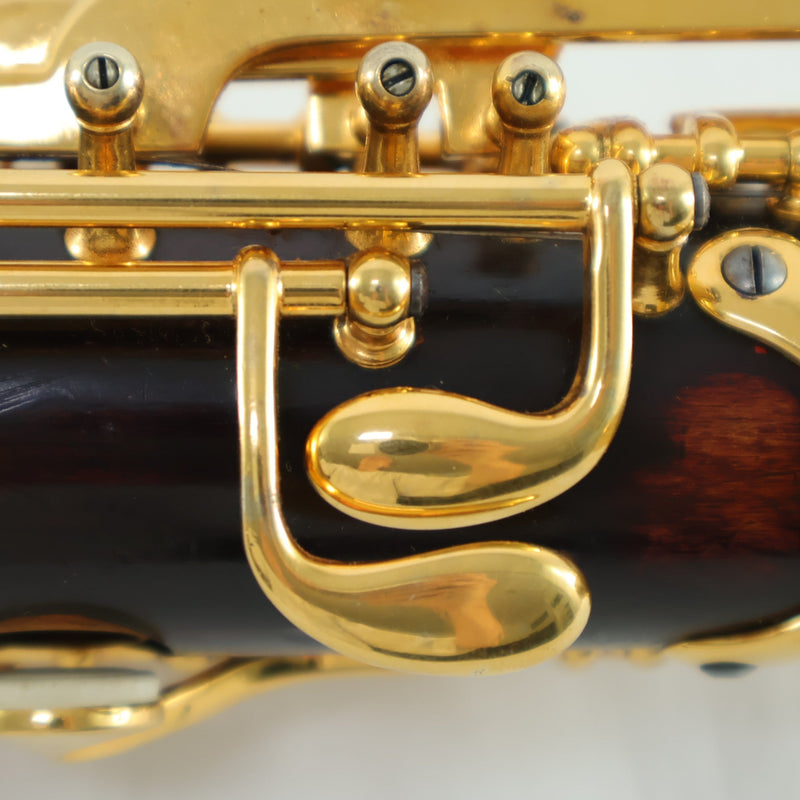 Heckelphone with Modern Gold Plated Keywork SN 4244 REBUILT BY TOM HINIKER- for sale at BrassAndWinds.com