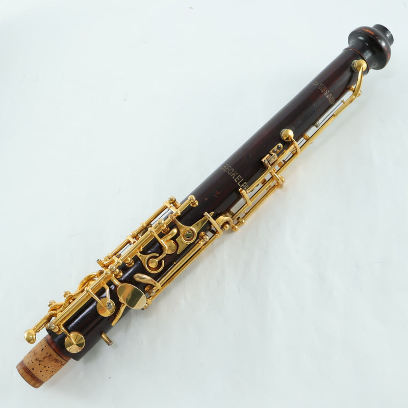 Heckelphone with Modern Gold Plated Keywork SN 4244 REBUILT BY TOM HINIKER- for sale at BrassAndWinds.com