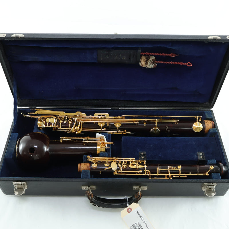 Heckelphone with Modern Gold Plated Keywork SN 4244 REBUILT BY TOM HINIKER- for sale at BrassAndWinds.com