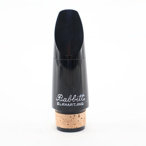 JJ Babbitt Bb Clarinet Plastic Mouthpiece - M Facing BRAND NEW- for sale at BrassAndWinds.com