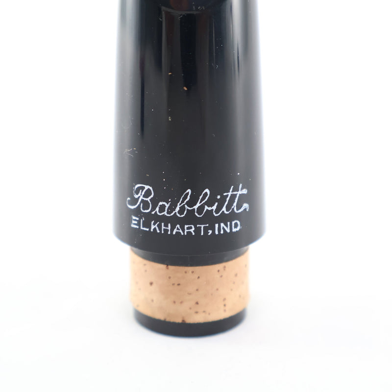 JJ Babbitt Bb Clarinet Plastic Mouthpiece - MO Facing BRAND NEW- for sale at BrassAndWinds.com