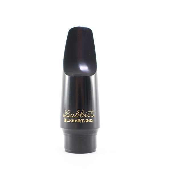 JJ Babbitt Hard Rubber 5 Alto Saxophone Mouthpiece BRAND NEW- for sale at BrassAndWinds.com