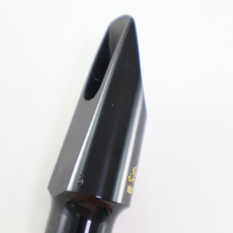 JJ Babbitt Hard Rubber 5 Soprano Saxophone Mouthpiece BRAND NEW- for sale at BrassAndWinds.com