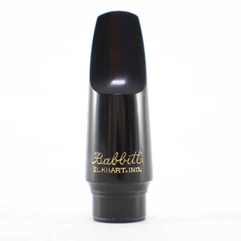 JJ Babbitt Hard Rubber 6 Alto Saxophone Mouthpiece BRAND NEW- for sale at BrassAndWinds.com