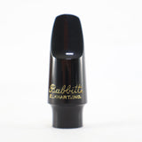 JJ Babbitt Hard Rubber 6 Soprano Saxophone Mouthpiece BRAND NEW- for sale at BrassAndWinds.com