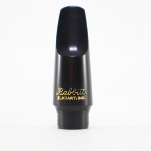 JJ Babbitt Hard Rubber 7* Alto Saxophone Mouthpiece BRAND NEW- for sale at BrassAndWinds.com