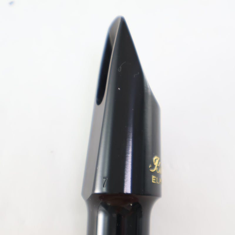 JJ Babbitt Hard Rubber 7 Soprano Saxophone Mouthpiece BRAND NEW- for sale at BrassAndWinds.com