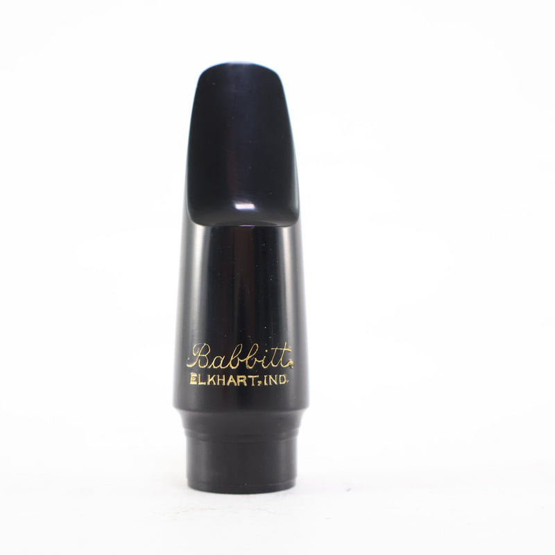 JJ Babbitt Hard Rubber 8* Alto Saxophone Mouthpiece BRAND NEW- for sale at BrassAndWinds.com