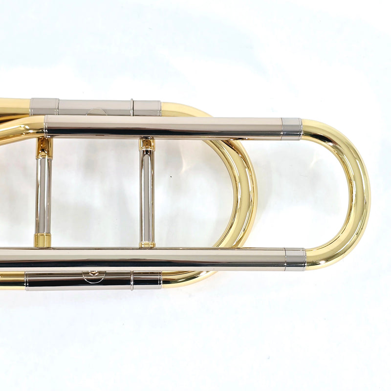 Jupiter Model JTB1150FOQ Intermediate Tenor Trombone SN EB07959 EXCELLENT- for sale at BrassAndWinds.com