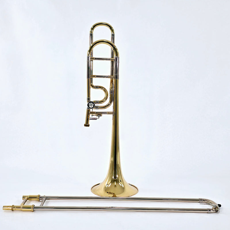 Jupiter Model JTB1150FOQ Intermediate Tenor Trombone SN EB07959 EXCELLENT- for sale at BrassAndWinds.com