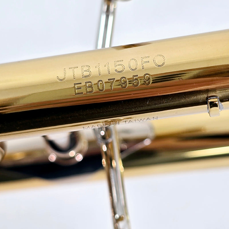 Jupiter Model JTB1150FOQ Intermediate Tenor Trombone SN EB07959 EXCELLENT- for sale at BrassAndWinds.com