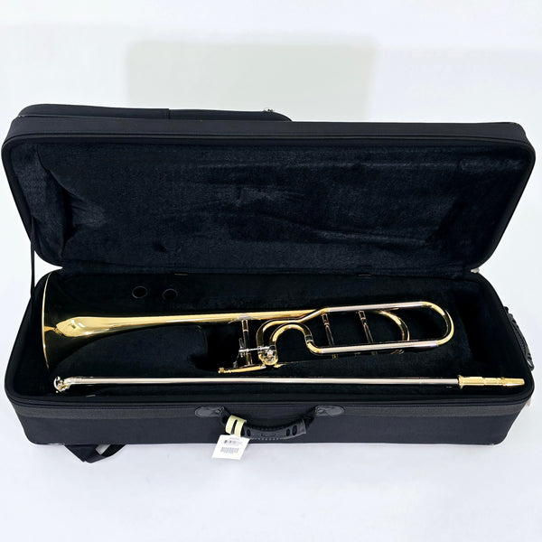 Jupiter Model JTB1150FOQ Intermediate Tenor Trombone SN EB07959 EXCELLENT- for sale at BrassAndWinds.com