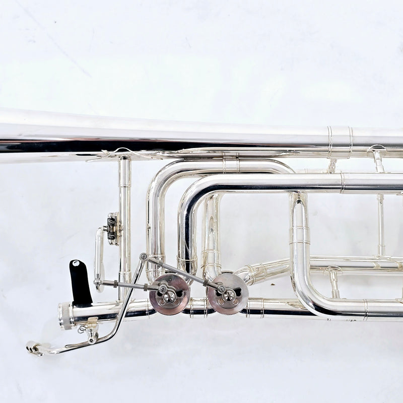 Jupiter Model JTB1180S Dual Rotor Bass Trombone SN DB03272 EXCELLENT- for sale at BrassAndWinds.com