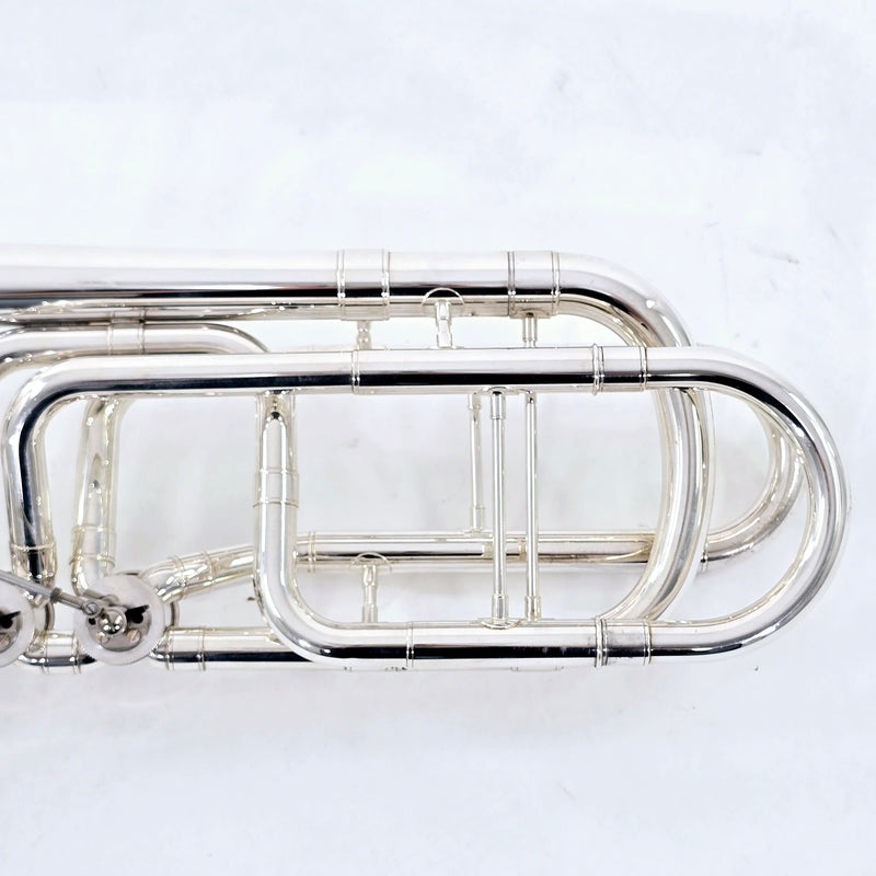 Jupiter Model JTB1180S Dual Rotor Bass Trombone SN DB03272 EXCELLENT- for sale at BrassAndWinds.com