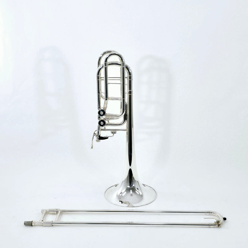 Jupiter Model JTB1180S Dual Rotor Bass Trombone SN DB03272 EXCELLENT- for sale at BrassAndWinds.com